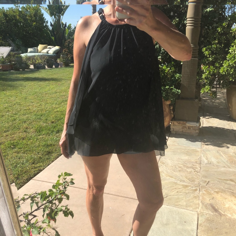 Saks Fifth Avenue Tunic Tank Top S/M - Picture 5 of 13
